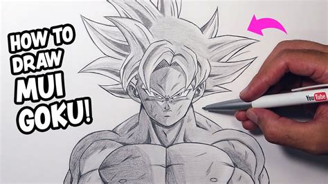 how to draw goku ultra instinct|How to Draw ULTRA INSTINCT GOKU (Dragon Ball) .